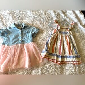 Baby dresses. Carters and oskkosh